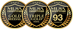 Major League Spirits Association 2023 - Tripple gold award